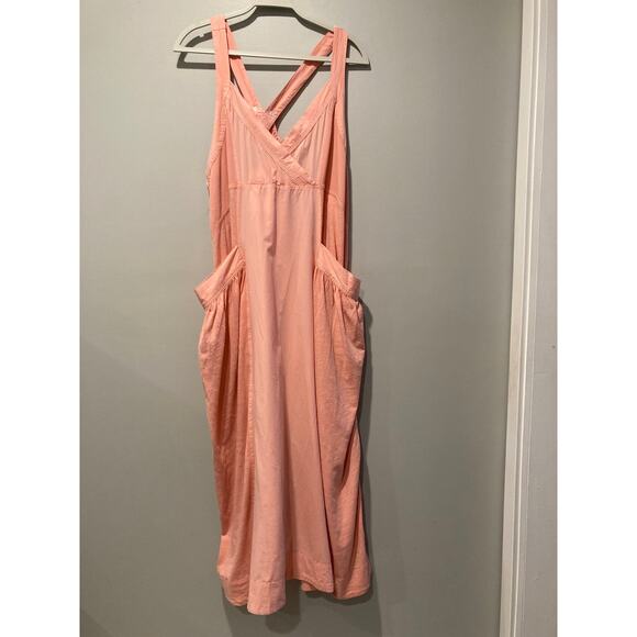 Daily Practice by Anthropologie Island Sleeveless Maxi Dress 100% Cotton XLP NWT - Picture 1 of 10
